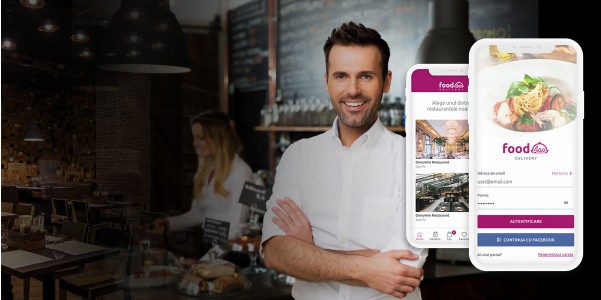 Softuri FOOD APP, Aplicatie Mobile pentru restaurante cu livrare la domiciliu